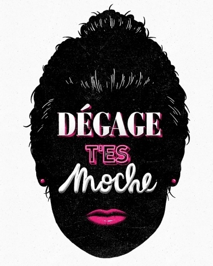 Bien le Bonjour ! on the Behance Network #type #illustration #cuypi