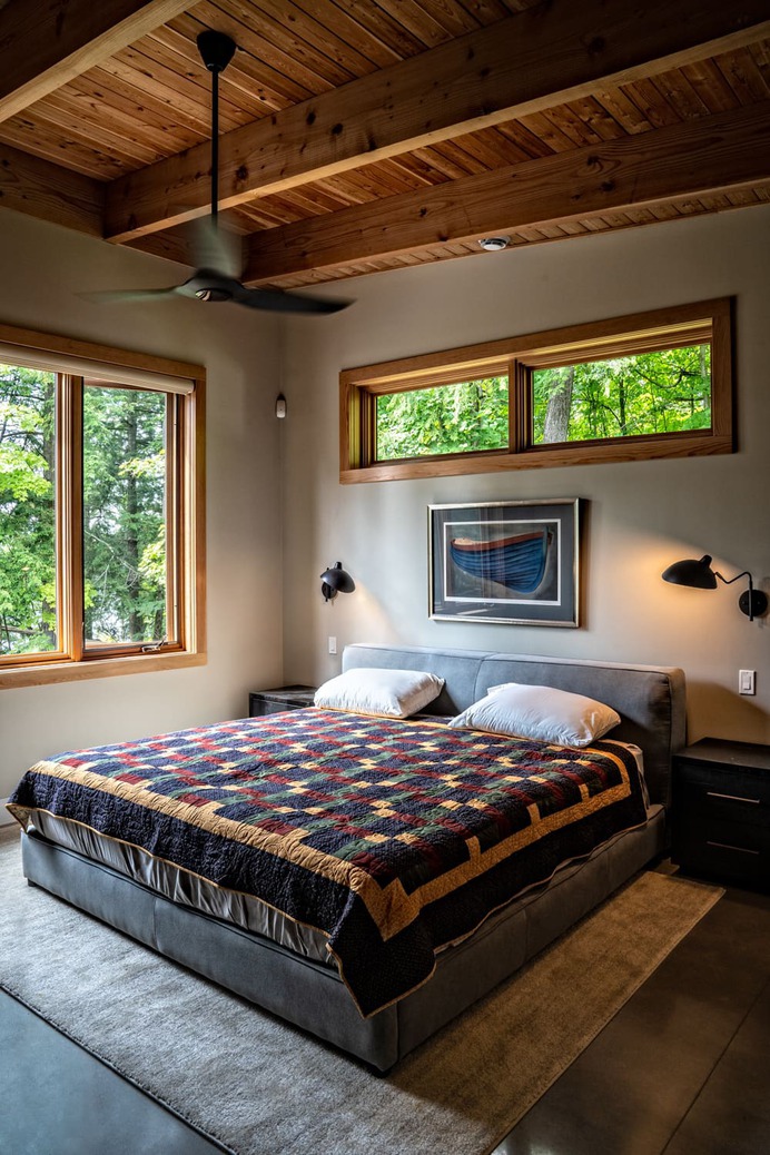 bedroom, Altius Architecture