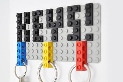 LEGO DIY Key Hanger by Felix Grauer Photo #hanger #key #lego