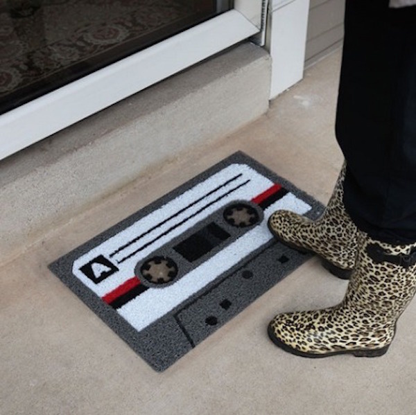 Cassette Doormat #tech #flow #gadget #gift #ideas #cool