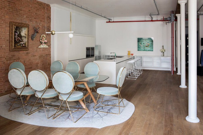 dining room, Manhattan, New York City / STUDIOLAV