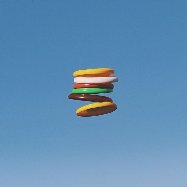 Buns - Frisbees #burger #flight #air #stack #throw #float #photography #colour #frisbee