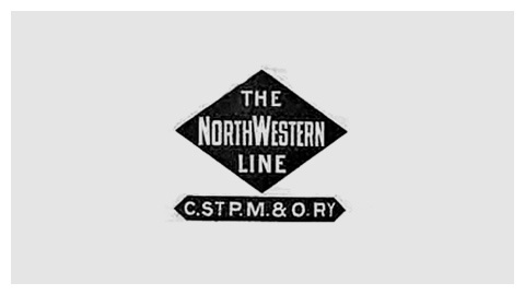 Railroad company logo design evolution #railroad #logo #vintage