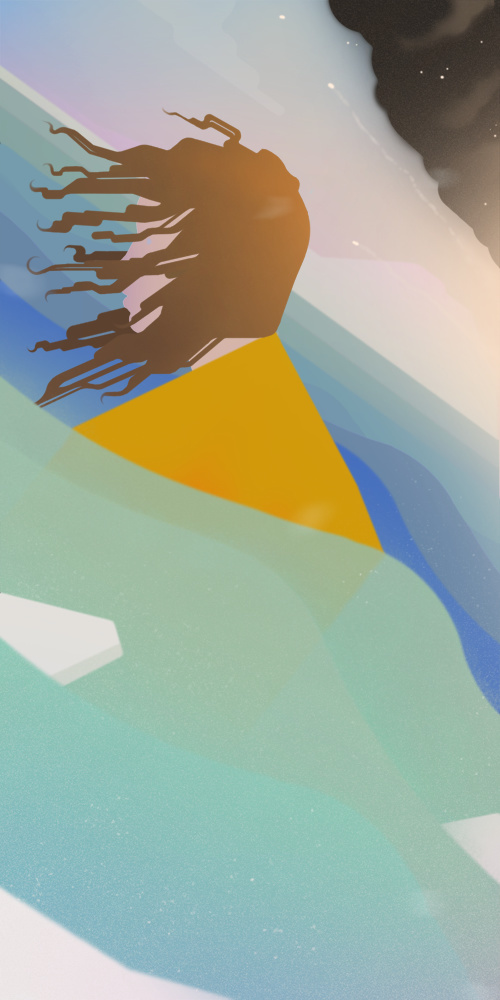 Shameless plug from my blog #illustration #ocean #arctic #alexcline
