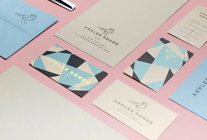 Ashlee Renee by Mast #business card #stationary