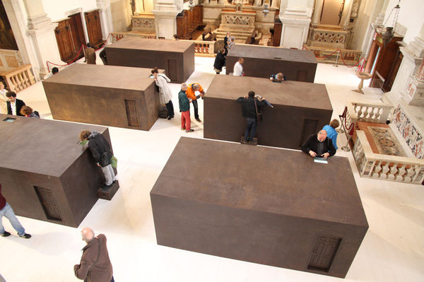 ai weiwei S.A.C.R.E.D. disposition venice art biennale designboom #wei #venice #art #ai #biennale