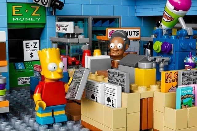 The Kwik-E-Mart From The Simpsons Lego_2 #simpsons #kwik-e-mart #lego #the