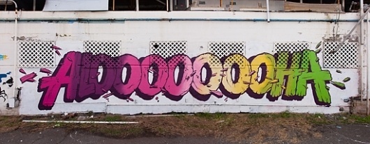 123Klan - Amour, violence, gloire et talent #graffiti #123 #hawaii #art #klan #type #typography