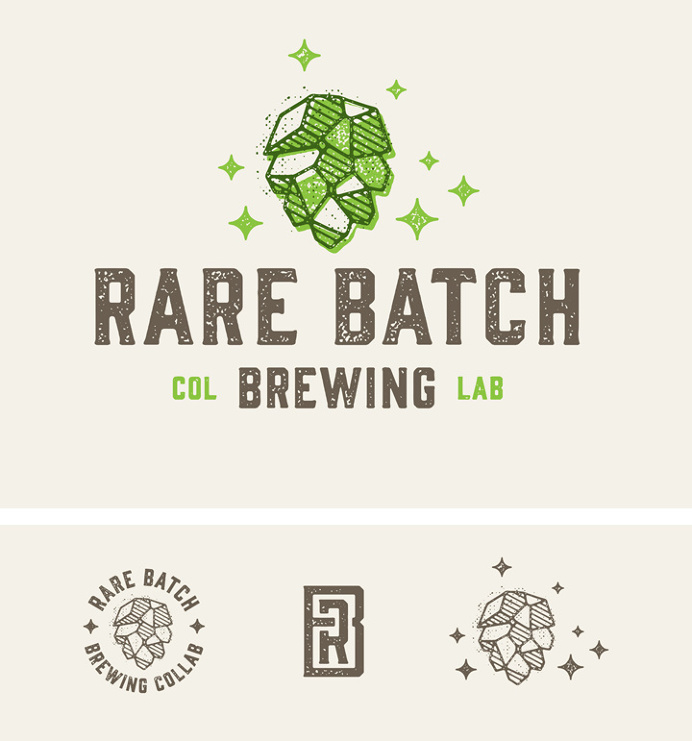 logo, beer, batch, design, bottle, growler, star, badge