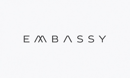 Corporate & Brand Identity - Embassy, Schweiz on the Behance Network #logo #elegant #minimal