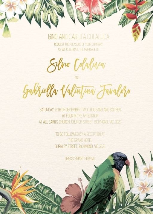 The Tropics - Engagement Invitations #paperlust #engagementinvitation #engagementcard #engagementinspiration #design #paper #raisedfoil