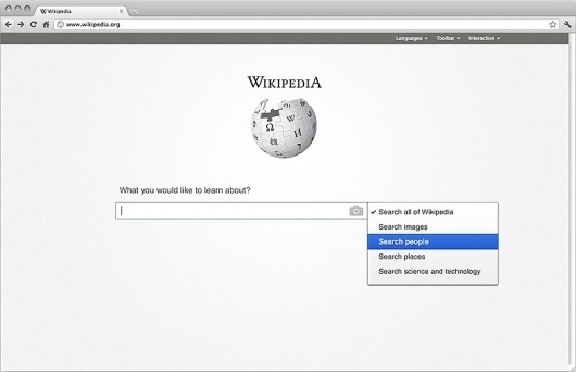 Chip O'Toole - Wikipedia Redesign #webdesign #redesign