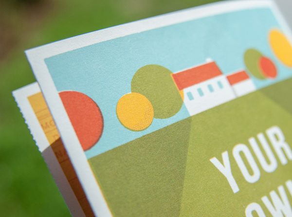 Your own backyard #screenprint #brochure #battle #bands #matt #lawson