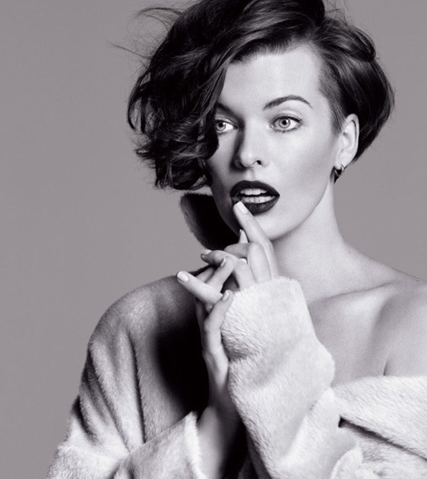 Milla Jovovich by Inez & Vinoodh for The Marella Fall Campaign #model #girl #photography #portrait #fashion #actress #beauty