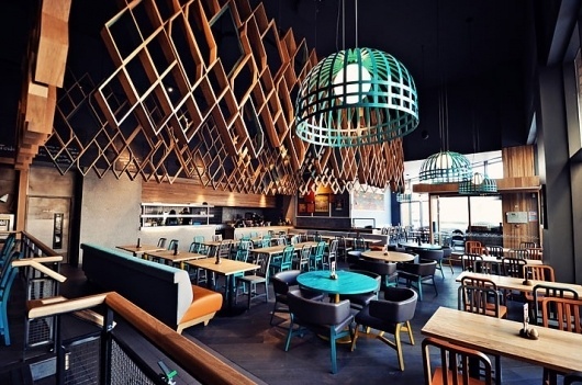 Nando's in Ashford (Kent, UK) by Blacksheep | Yatzer #interior #blacksheep #design #by