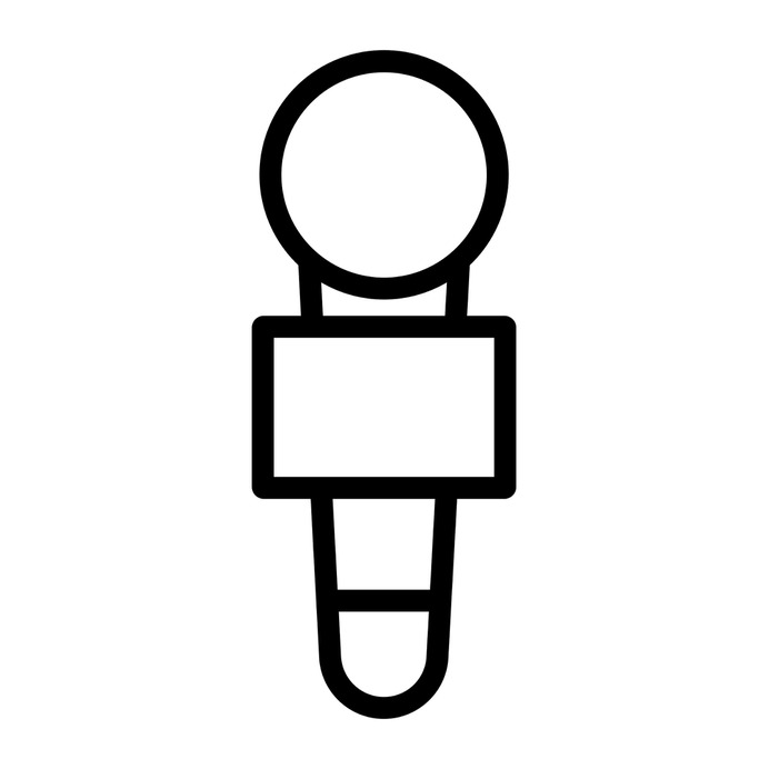 See more icon inspiration related to mic, news, journal, music and multimedia, reporter, electronics, report, television, communications, information, microphone and communication on Flaticon.