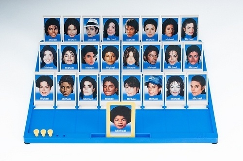 Hubbawelcome! #guess #who #blue #game #jackon #michael