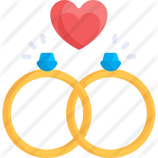 See more icon inspiration related to accessories, jewel, marriage, ring, wedding, jewelry, rings, fashion, heart, love and circles on Flaticon.