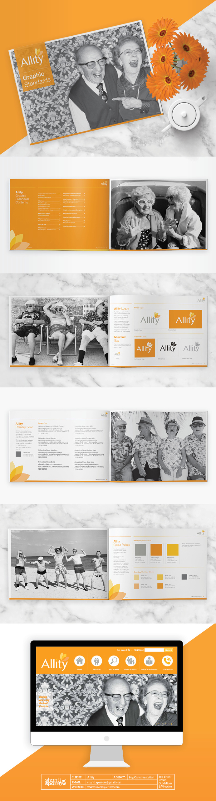 Design by Shanti Sparrow Client: Allity Project Name: Logo, branding & Guidelines www.shantisparrow.com #Design #graphicdesign #layout #mag