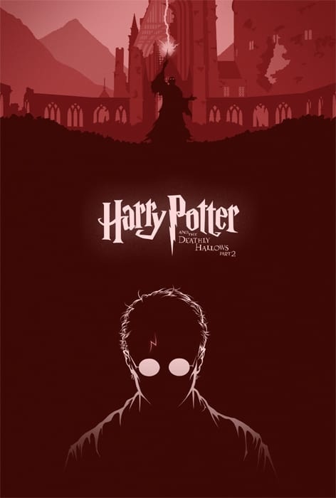 Harry Potter poster by Cameron K. Lewis.