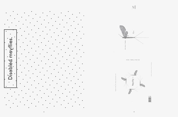 #Mayfly zine music video created by lenny grade ( gradedie.com ) & catrin mackowski ( catinca.com ) / hair and make-up: cathy guilleux make-u-up.de / mayfly drawing: michael grade / fonts: swisstypefaces.com