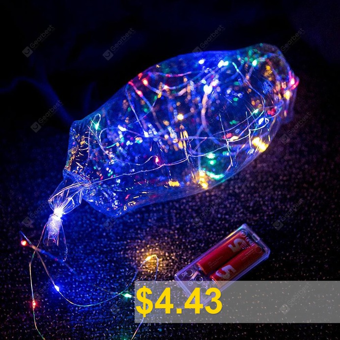 Bobo #Balloon #LED #String #Light #for #Christmas #Party #Decor #- #RGB