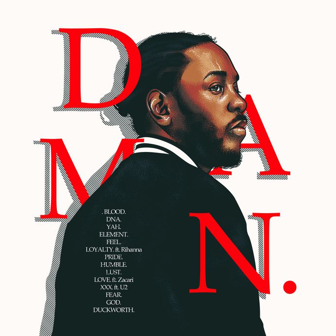 DAMN. on Behance