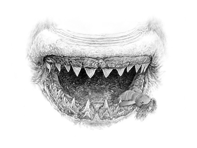 Christo Dagorov - Lips #pencil