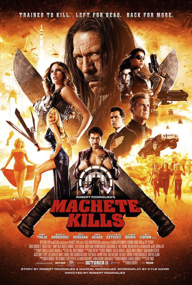 Girls, Guns and Grindhouse Fun Grace the Machete Kills Poster - ComingSoon.net