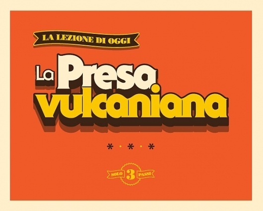Retro Lezioni on the Behance Network #serif #itc #retro #typography