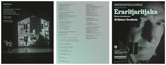 The works of Jesper Gregers Larsen #grid #print #layout #brochure