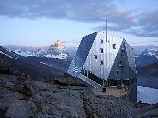 arch plus 355: Monte Rosa Huette | Bearth & Deplazes #swiss #alps #hut #architecture