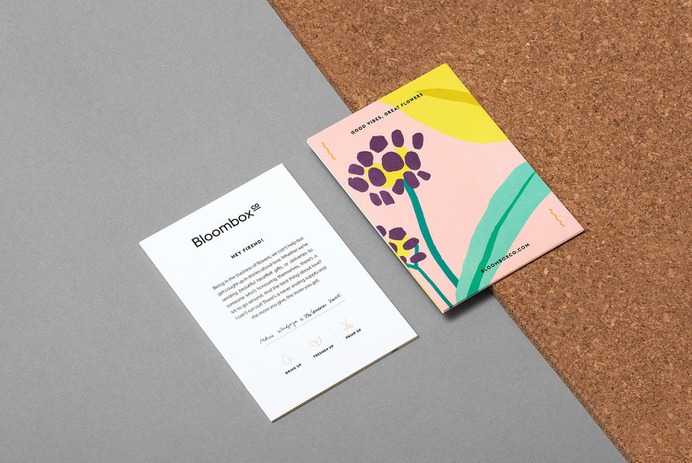 Bloombox Branding - Mindsparkle Mag Roser Padrés designed the branding for Bloombox – an online native organic flower delivery service located in Sydney and Melbourne. #logo #packaging #identity #branding #design #color #photography #graphic #design #gallery #blog #project #mindsparkle #mag #beautiful #portfolio #designer