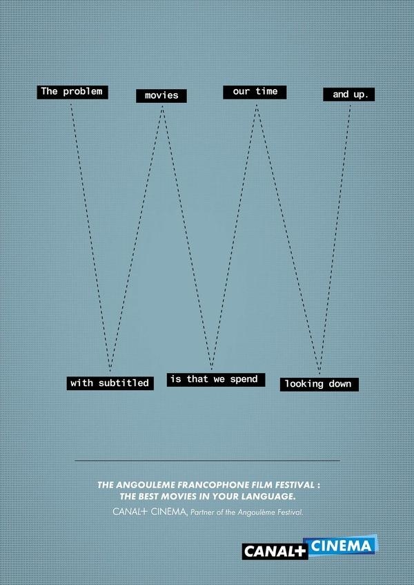 canal + subtitles - Agency BETC #channel #film #tv #advertising