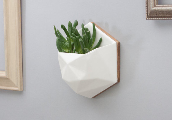 #Ceramic #Geometric #Hanging #Planter