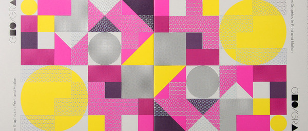 Geographics hero #layered #overlap #lattice #shapes #geometric #square #circle #spatter #fluro