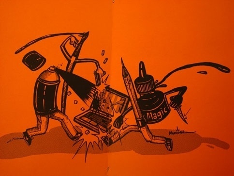 eyeone | seeking heaven #eyeone #zine #graffiti #design #martinez #illustration #art #patrick
