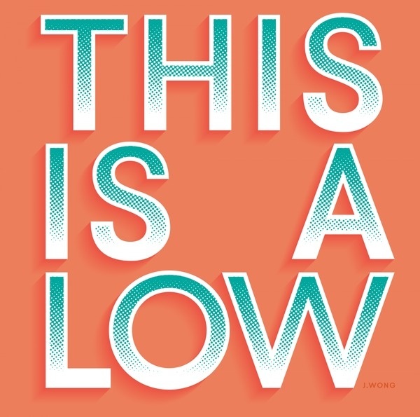 thisisalow #halftone #blue #salmon #gradient