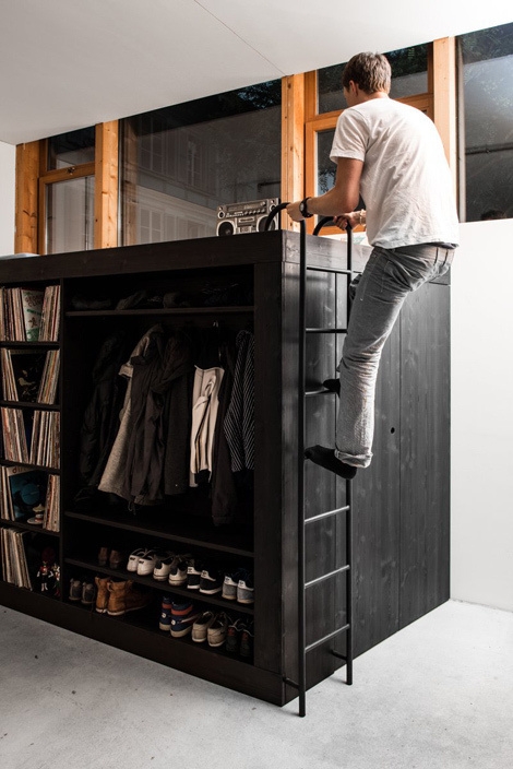 The Living Cube — Till Koenneker #wardrobe #furniture #design #cupboard