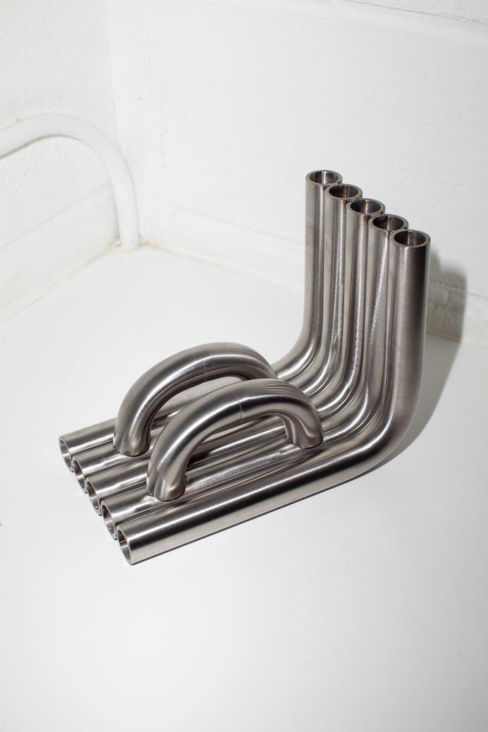 Tube Bookends by Maha Alavi