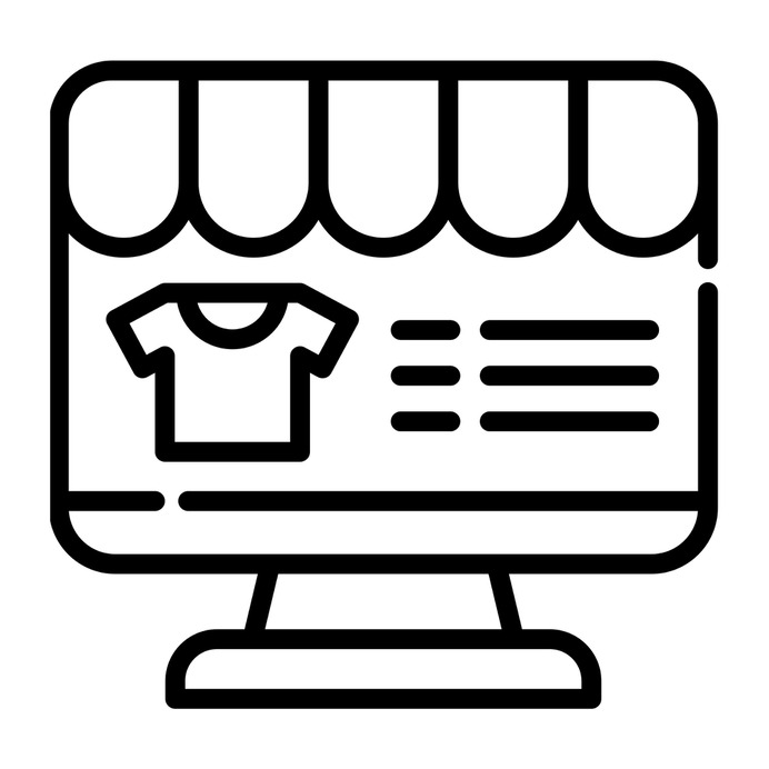 See more icon inspiration related to browser, shop, commerce and shopping, ecommerce, online shopping, web page, website, delivery, purchase, online, online shop, shopping, screen, monitor and computer on Flaticon.