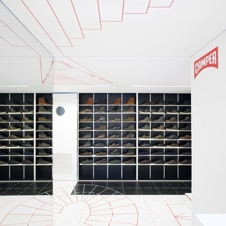 Dezeen » Blog Archive » Camper store in Lyon by Studio Makkink & Bey #arquitecture