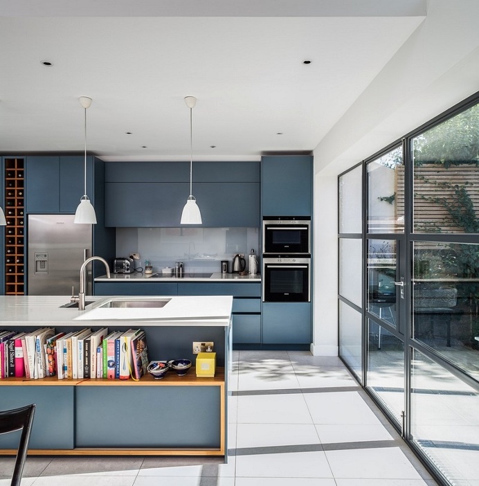 Slot House in London / AU Architects