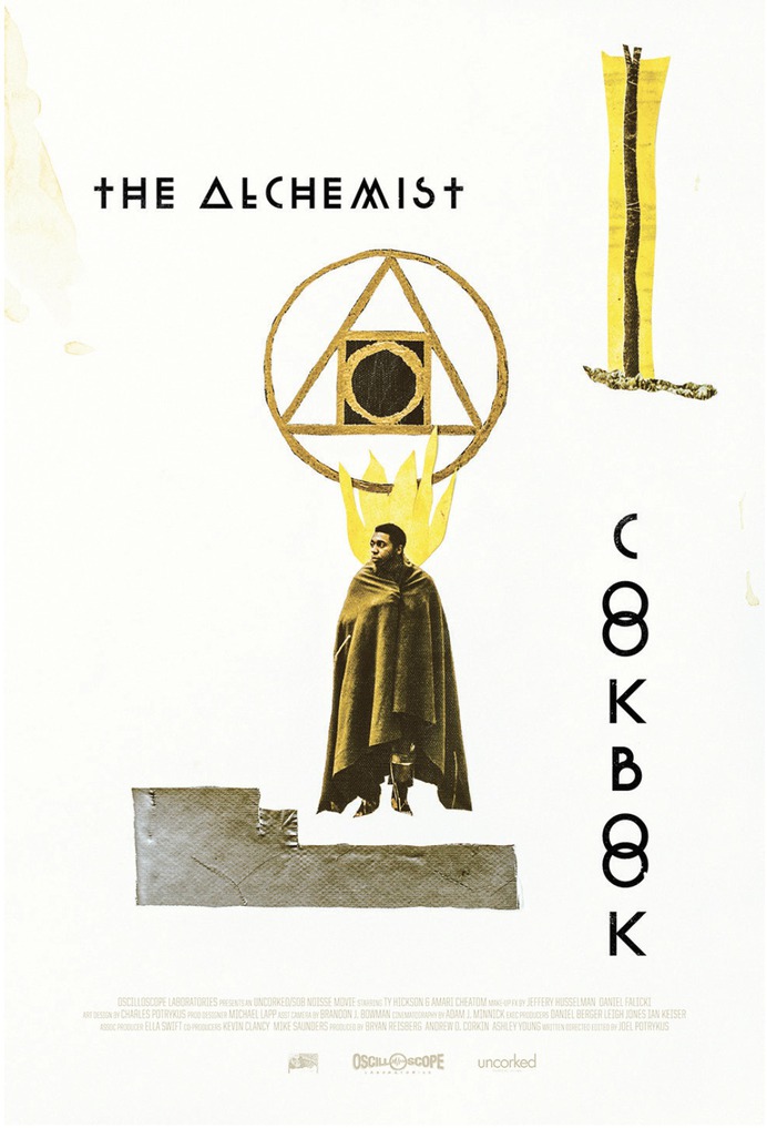The Alchemist Cookbook - FIlm Poster by La Moutique #film #poster #collage #oscilloscope