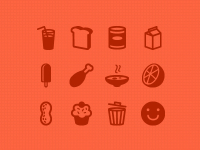 Feedreport icons dribbble #cupcake #icons