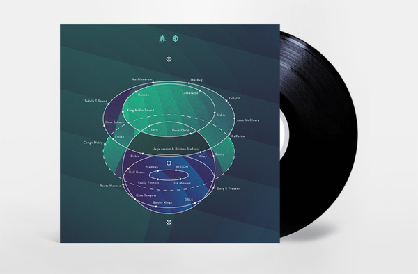 Ninja Tune ZEN Compilation Cover #album #ep #design #sleeve #cover #record #lp
