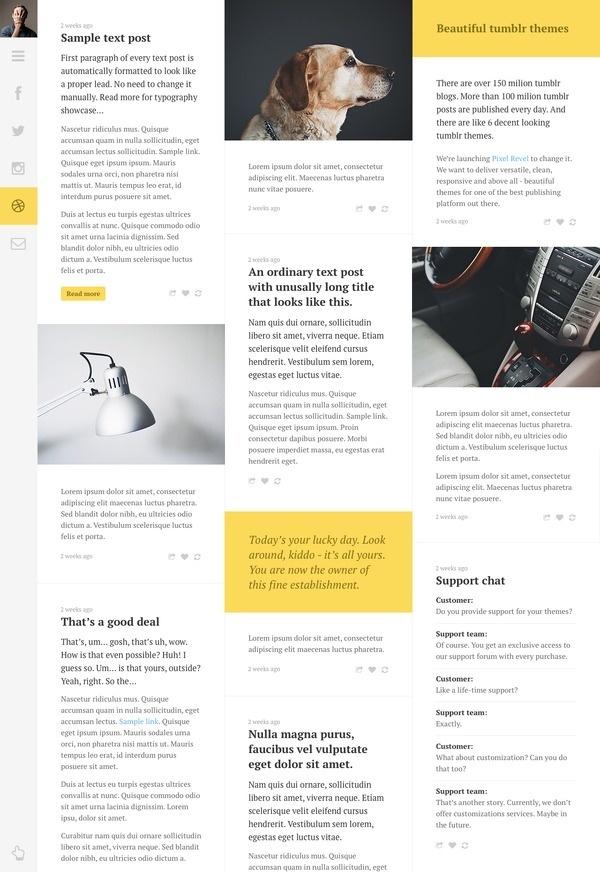 Dribbble 1 full #grid #web #columns
