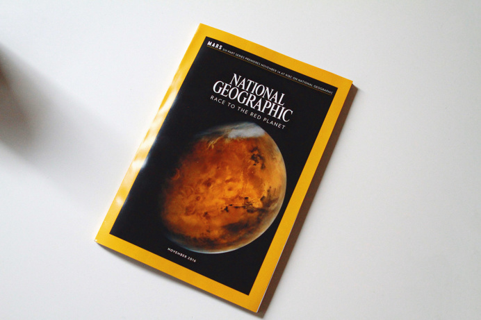 National Geographic Cover Design by Caleb Halter for Gretel