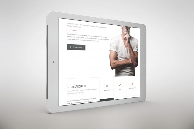 Big screen tablet mock up Free Psd. See more inspiration related to Mockup, Template, Web, Website, Mock up, Tablet, Templates, Website template, Screen, Mockups, Touch, Up, Web template, Realistic, Big, Real, Web templates, Technological, Mock ups, Mock and Ups on Freepik.