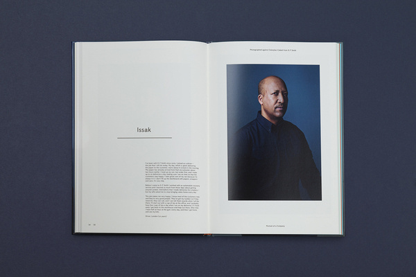 History and sample book designed by Made Thought for British paper merchant G . F Smith #print #editorial